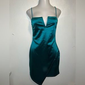Teal Bodycon dress